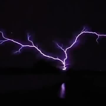 A US Air Force plane flying from MacDill Air Force Base in Tampa spotted a weather phenomenon that creates glowing plasma in an atmospheric electric field