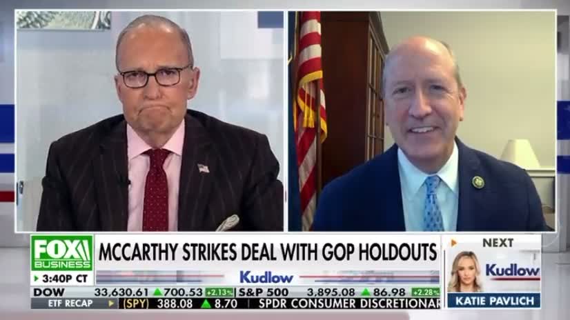 1.6.23 Dan Bishop on Fox Business w/ Larry Kudlow