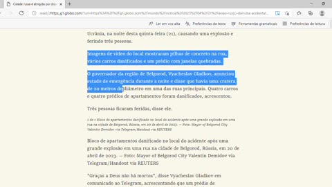 Cidade russa é atingida por disparo acidental de caça do próprio país;