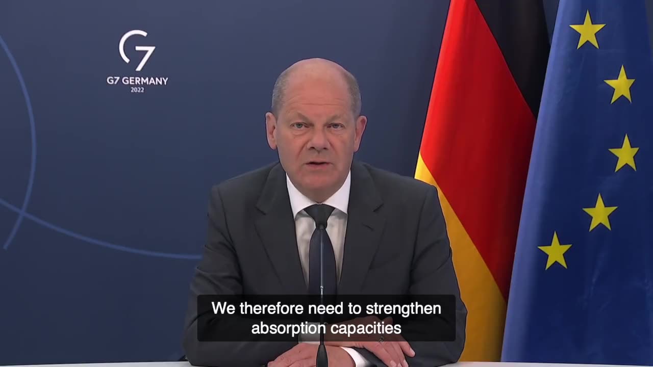 Germany's Scholz: "The pandemic is not over."