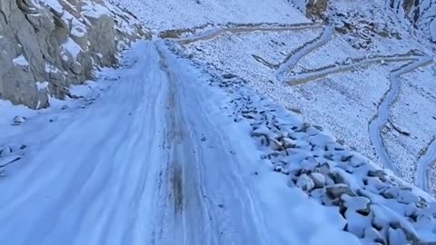 Mountain in Snow.