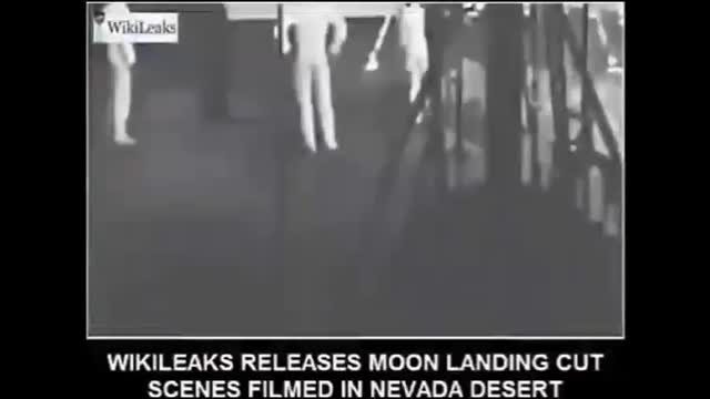 Wikileaks Liberou Vídeo Que Desmascarou A Fraude Da Ida à Lua No Deserto De Nevada.2