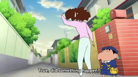 Crayon shin chan and his mom funny