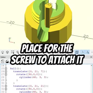 OpenScad: Create Wire Mount
