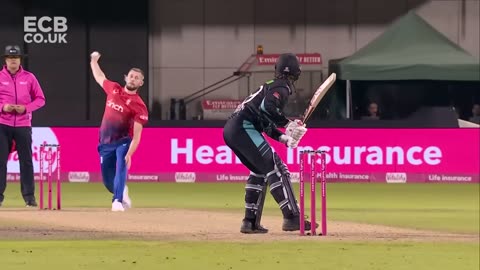 Atkinson Shines On Debut! | Highlights - England v New Zealand 2nd Men's Vitality IT20 2023