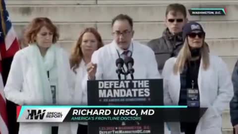 WE ARE NOT ONE DOCTOR. WE ARE 17,000 DOCTORS AGAINST EXPERIMENTAL VACCINE AND MANDATES