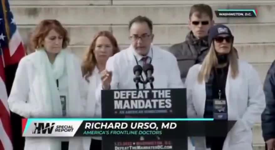 WE ARE NOT ONE DOCTOR. WE ARE 17,000 DOCTORS AGAINST EXPERIMENTAL VACCINE AND MANDATES