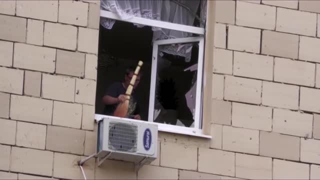 Russian rocket hits residential area of Kharkiv