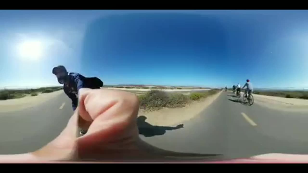 Rick Drone E Skating 35 MPH in San Diego