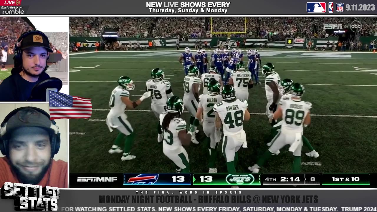 Live Show 9.11.23 Buffalo Bills @ New York Jets