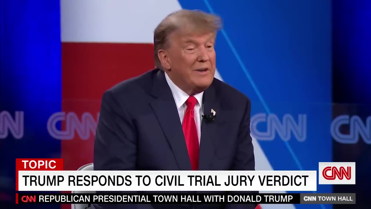 Trump asked if he supported comments from the 'Access Hollywood' tape. Listen to the response