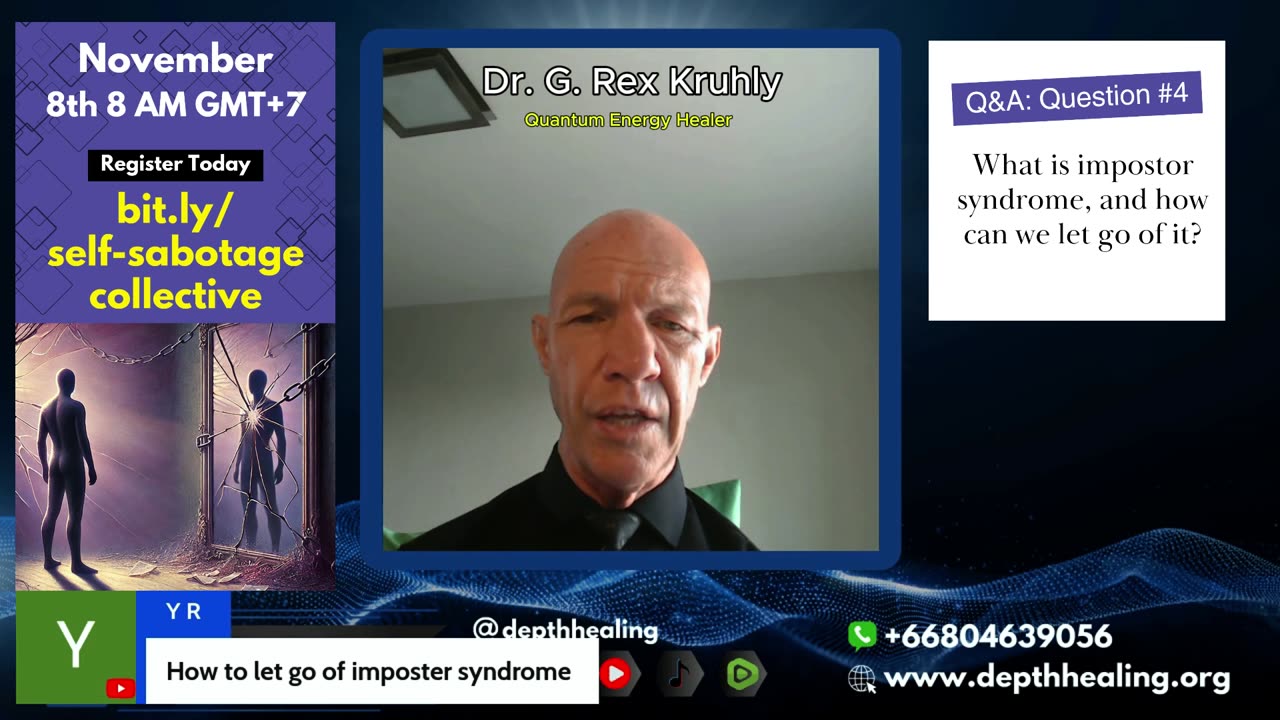 Self-Sabotage Q&A Question #4: How Can We Overcome Impostor Syndrome? 🤔