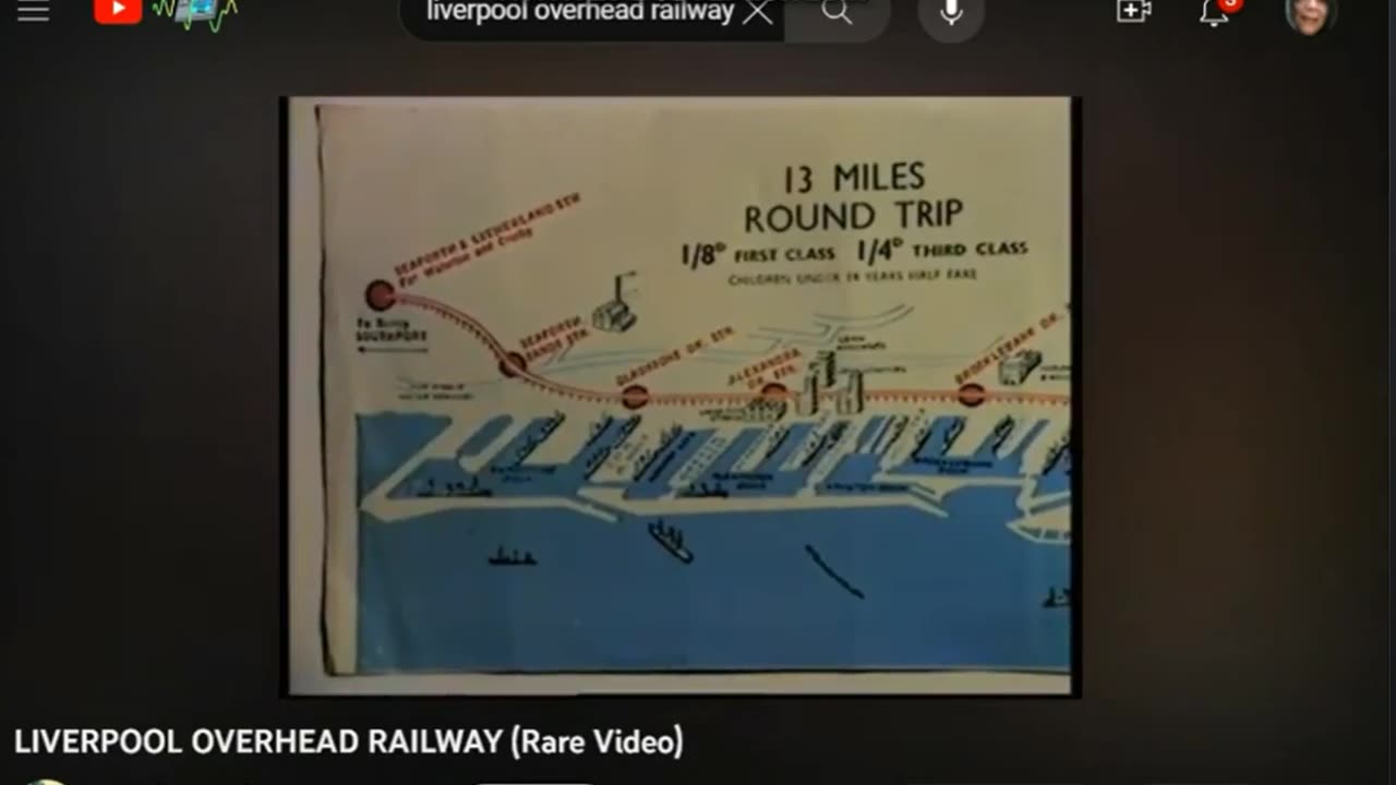 1893 First Electric Overhead Railway Liverpool - Tartarian - SAMFU