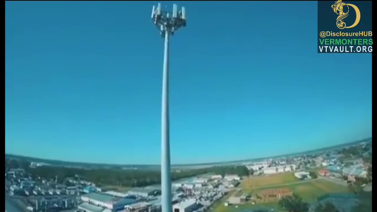 Cell Tower Melts Drone Literally