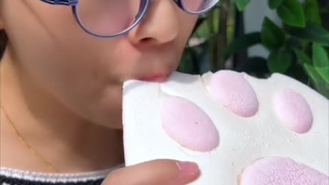 Big Mac marshmallow #kittygod_cn #asmr #catlover #foodtiktok #foodtiktok