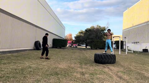 Tire Flip Challenge: Day 20