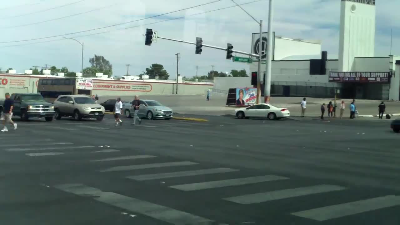 Riding The 109 RTC bus in Las Vegas, Nevada