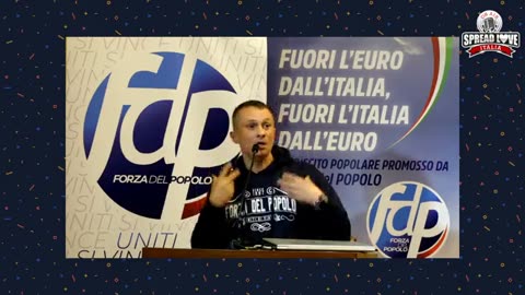 RADUNO DI FORZA DEL POPOLO - “PRIMA PARTE, CON INTRODUZIONE DEL SEGRETARIO DEL PARTITO AVVOCATO