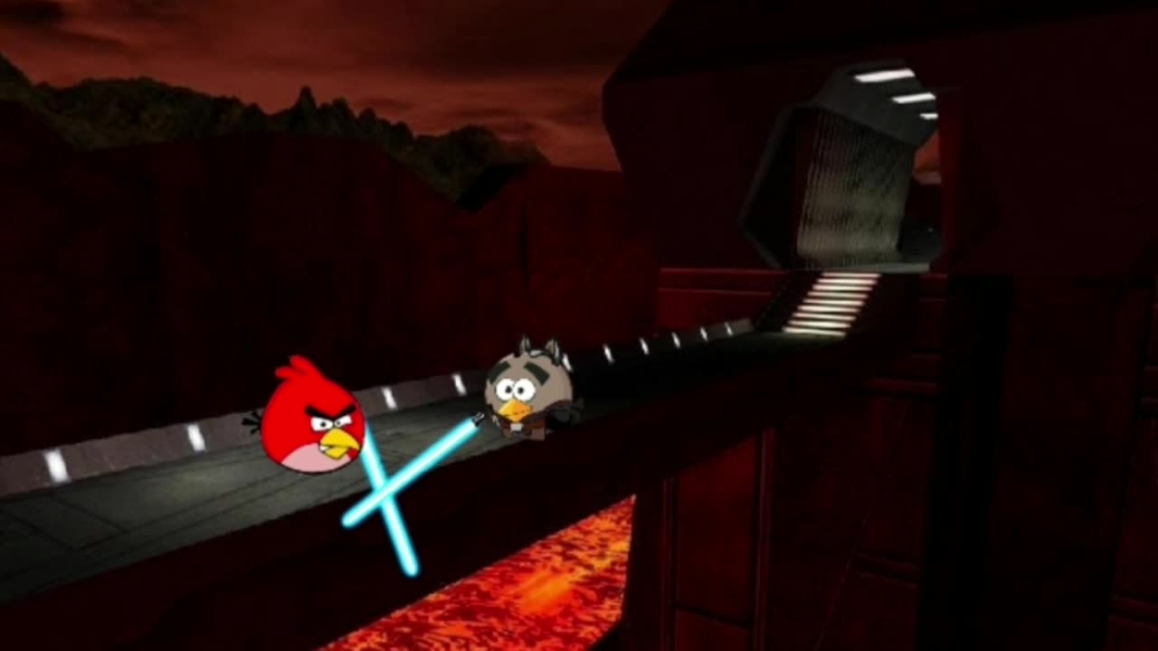 Vexst Jeffo Angry Birds vs Red Angry Birds