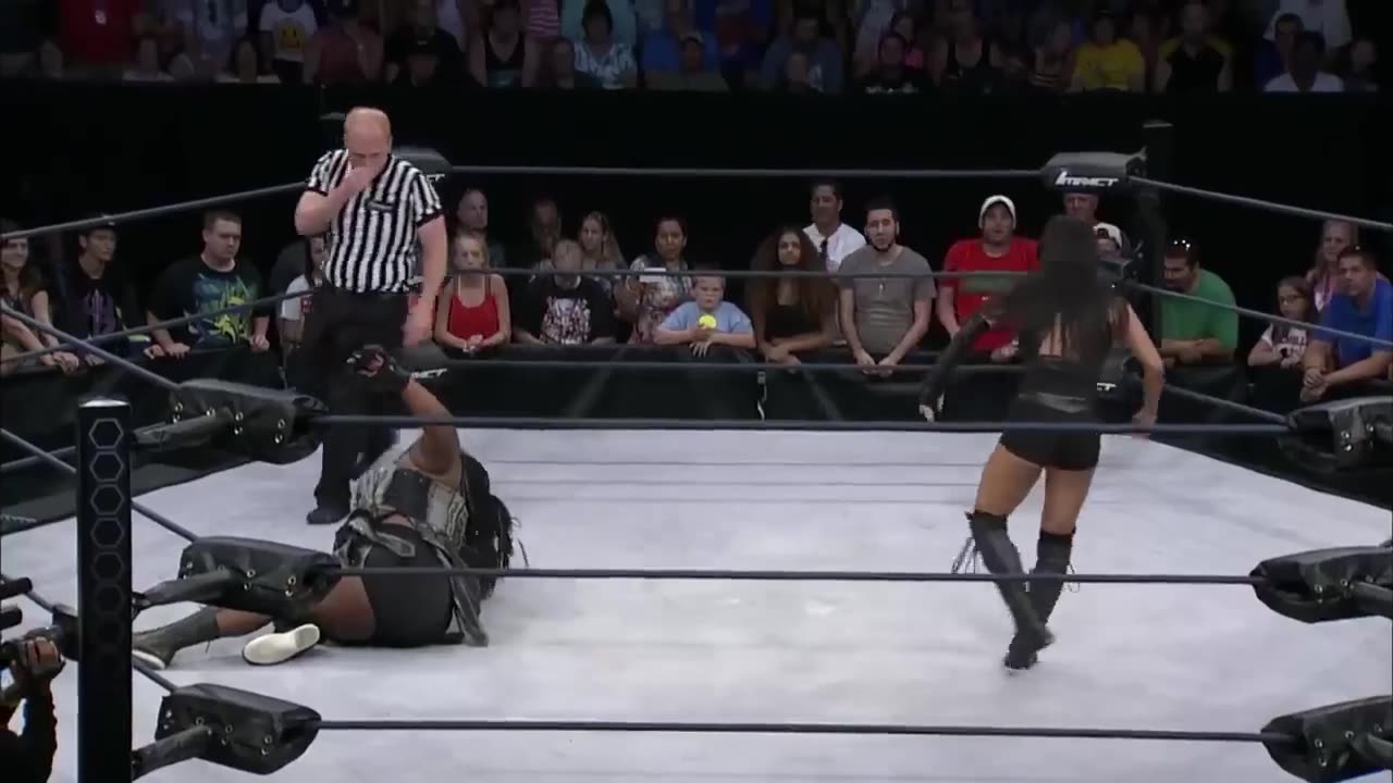 Gail Kim Vs Awesome Kong Fighting Music- Dj