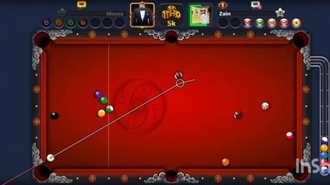 Winning 2.5k game in 8 ball pool!