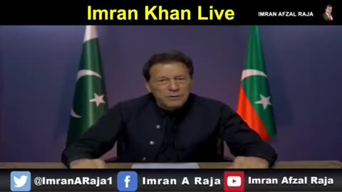 Imran khan agrasive speech