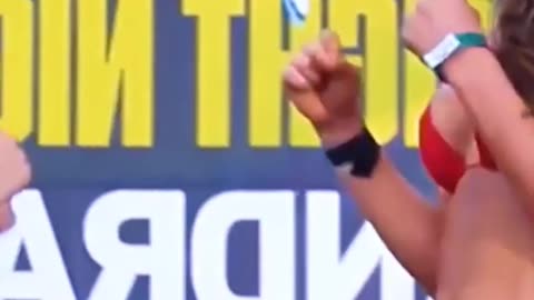 Actress abreast moment #short #trending #female #bikini