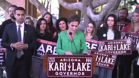 Kari did a whole press conference just so she could rip apart the Fake News