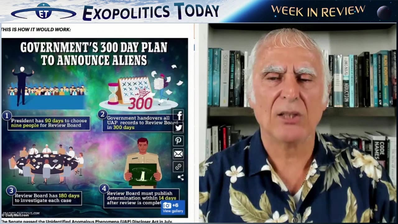 Exopolitics Today Week in Review with Dr Michael Salla – Sept 30, 2023