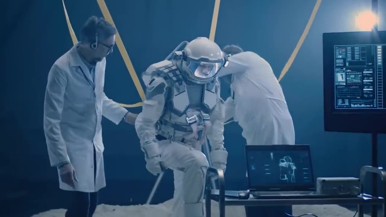 NASA REVEALS,NEW LUNAR SUIT.