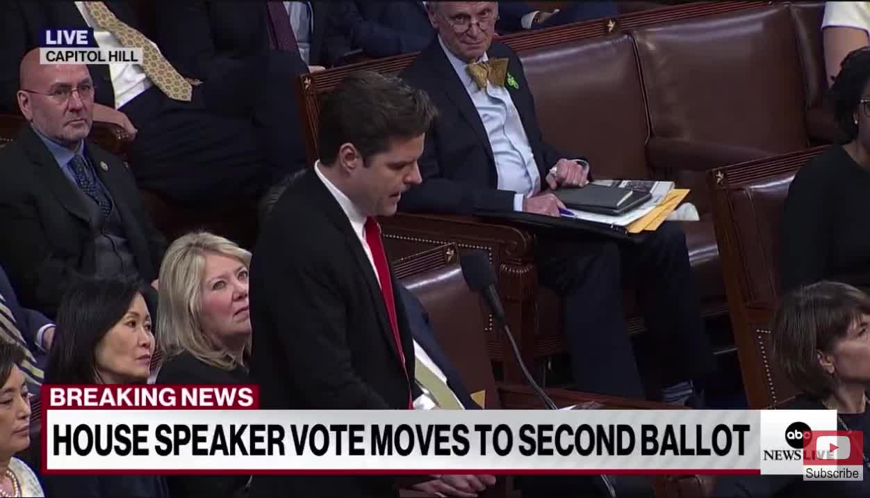 WATCH: Matt Gaetz Nominates JIM JORDAN for Speaker