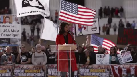 Tulsi Gabbard calls for unity against nuclear war