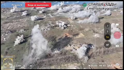 UKRAINE WAR - Russian Forces Intensifies Bombardment On Novomykhailivka