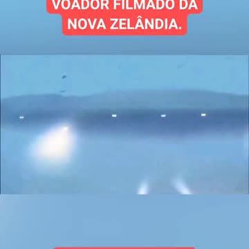 Giant Flying Saucer Filmed in New Zealand