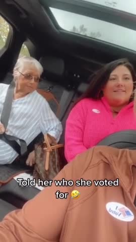 LOL: Watch what happens when woman tells TX granny she "voted" for Beto