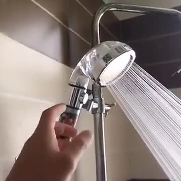 High Pressure SPA Shower Head Water Saving Handheld Rainfall