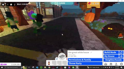 Roblox Welcome To Bloxburg Halloween Event [Full Gameplay #225 -2024]