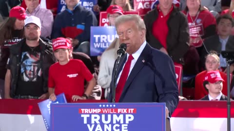Donald Trump hosts major MAGA rally in North Carolina