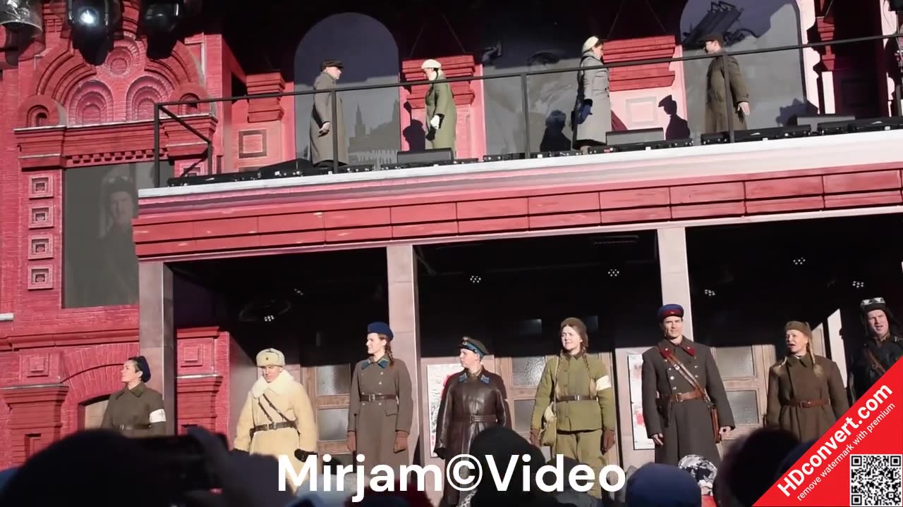 October Revolution Parade of 1941 live in Moscow on Red Square – in 2024