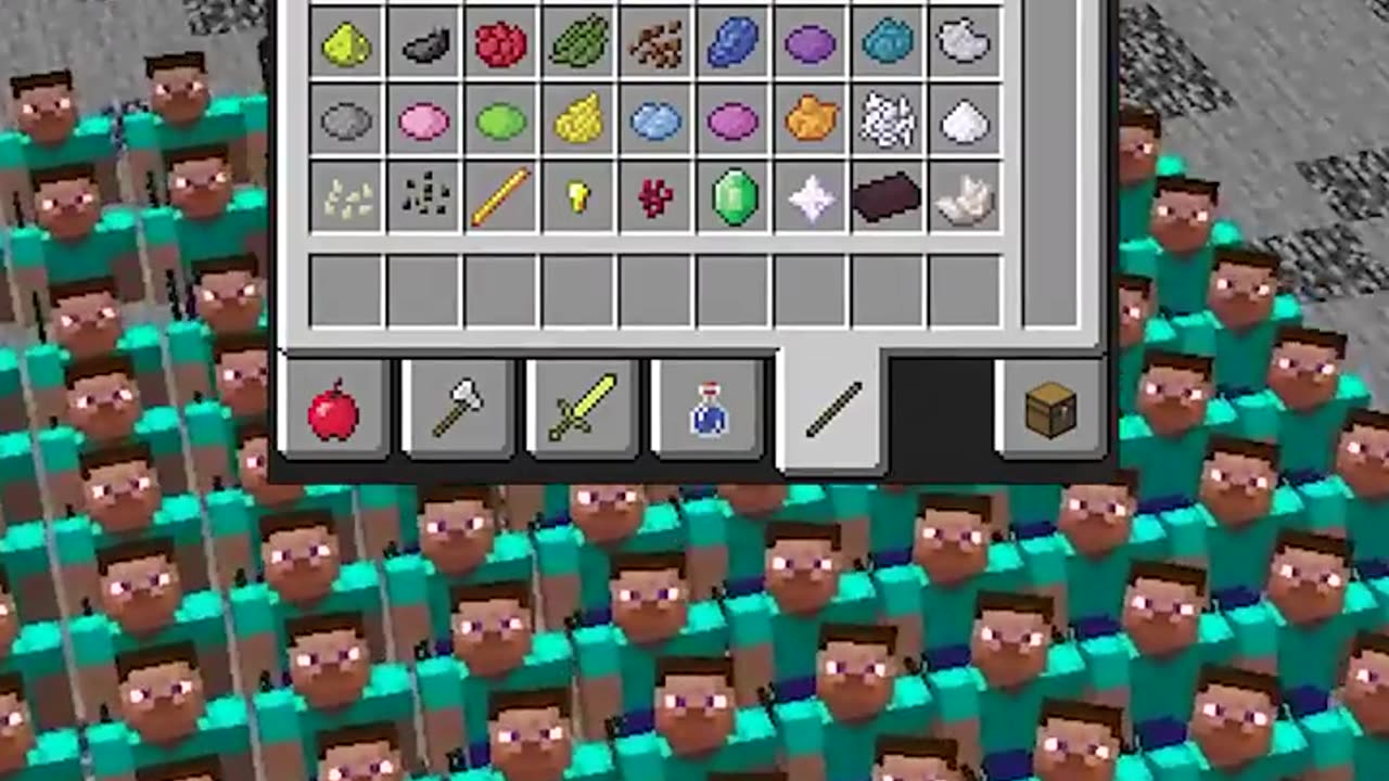 Minecraft, But I Control 1,000,000 Players...