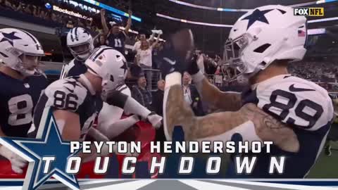 Cowboys hilarious Salvation Army pot whac-a-mole celebration after TD