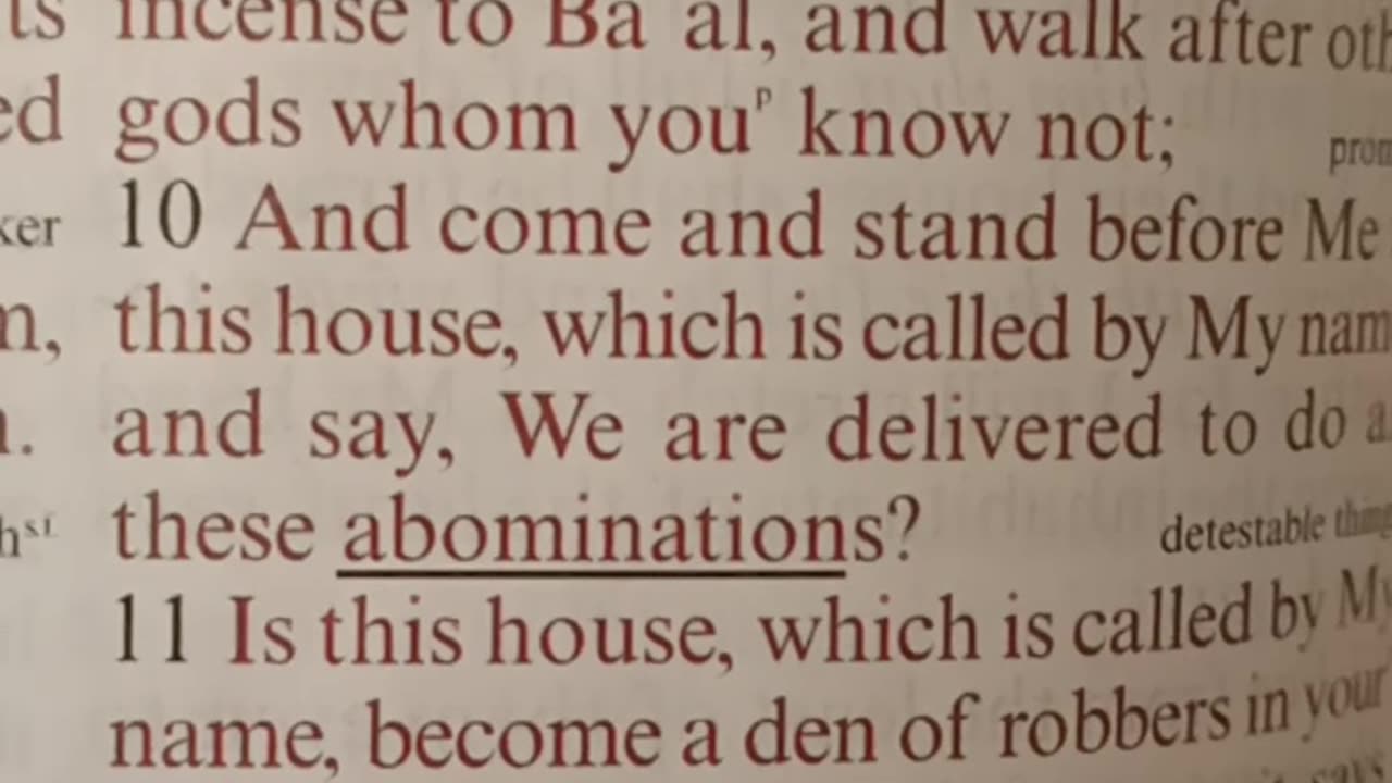 Pit 🛑 stop Jeremiah 7, part 2