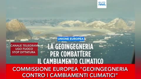 GEOINGEGNERIA CONTRO I CAMBIAMENTI CLIMATICI, ORA