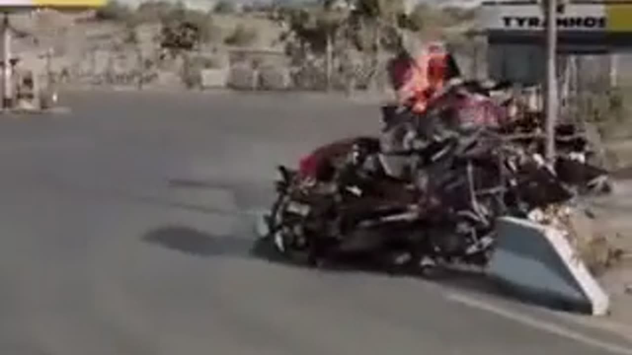 Crashes at various speeds