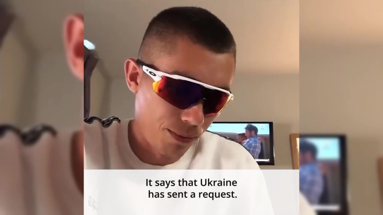 According to this footage, Ukrainians have begun to receive the first notifications