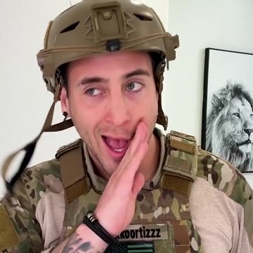 When a veteran meets a stranger...