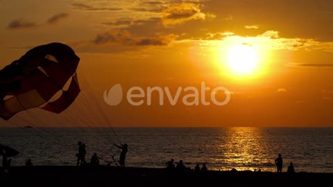 sunset see in the morning