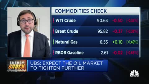 Crude oil could hit $125 per barrel, says UBS