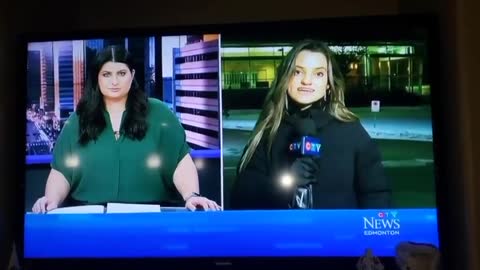 BREAKING: CTV News field reporter has some sort of medical emergency on camera.