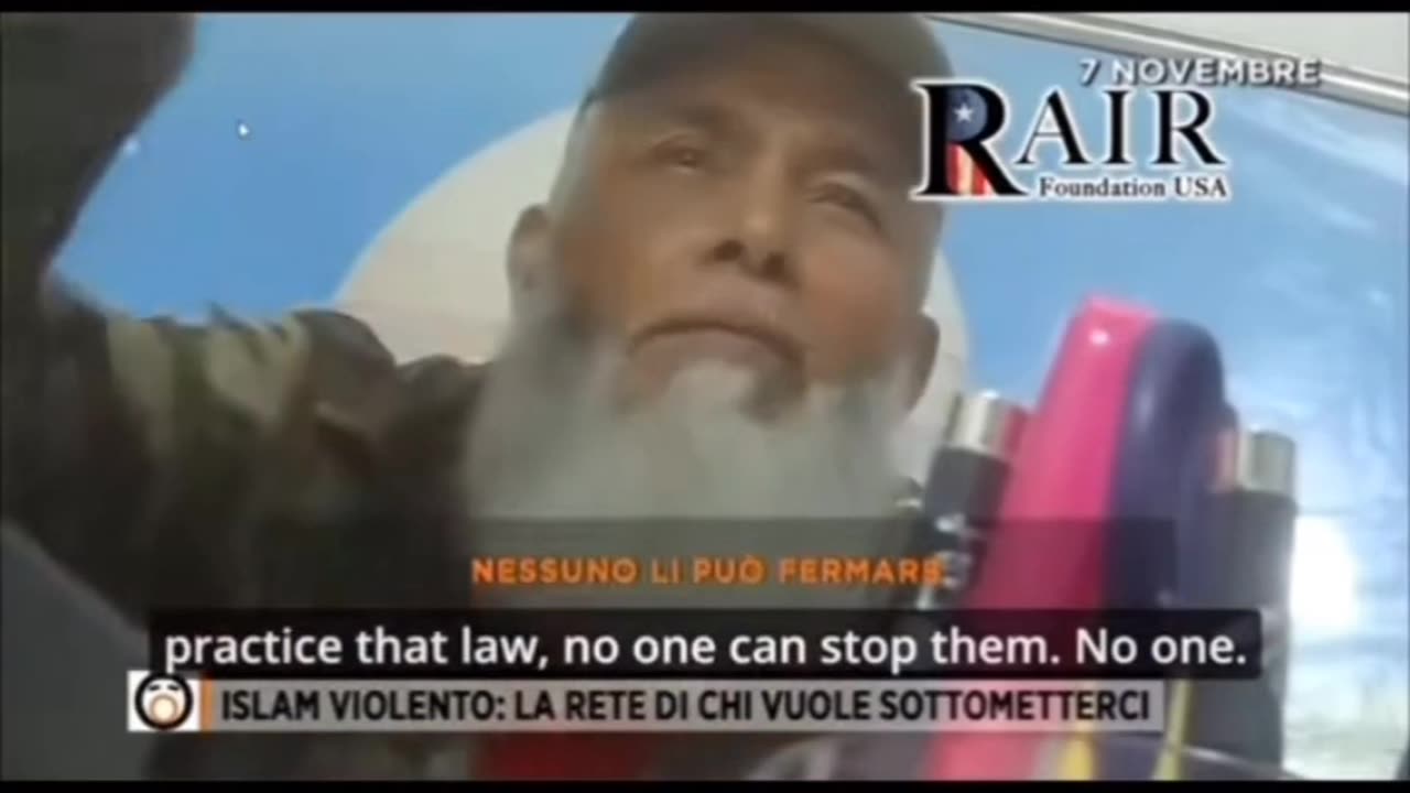 Muslim proposes that Rome has already been conquered